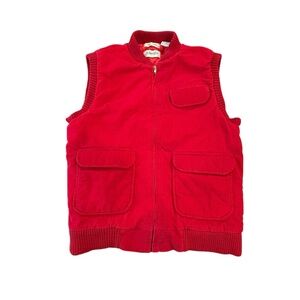 St. John’s Bay Vintage 90s Corduroy Preppy Vest Women’s Size Medium